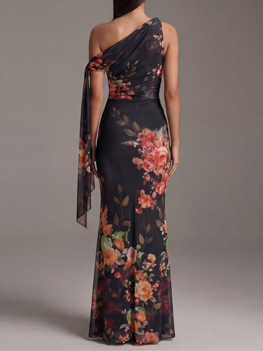 Tamsin | Elegant One-Shoulder Maxi Dress