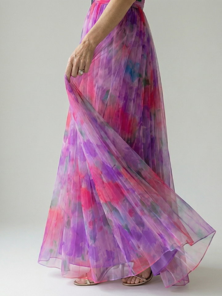 ISEL | WRAP MAXI DRESS FOR WOMEN