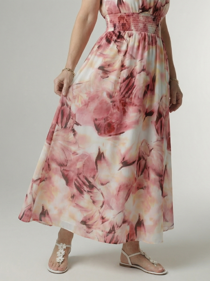 SYLIN | HALTER MIDI DRESS FOR WOMEN