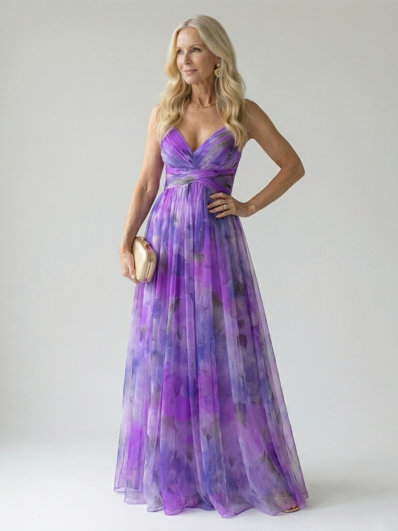 ISEL | WRAP MAXI DRESS FOR WOMEN