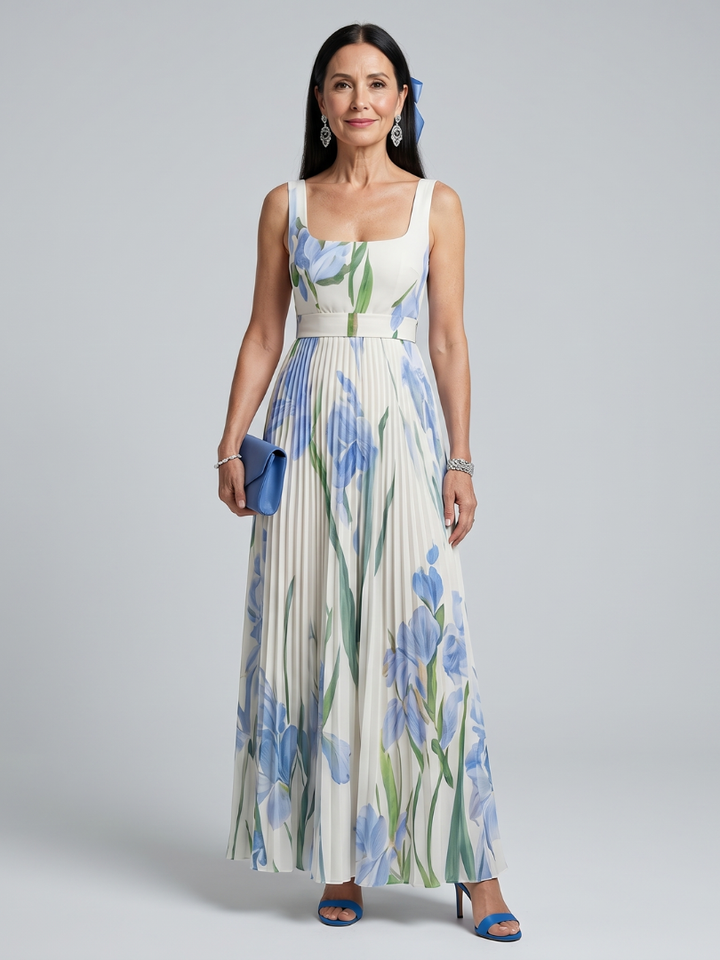 OPHELIA | SLEEVELESS MIDI DRESS FOR WOMEN