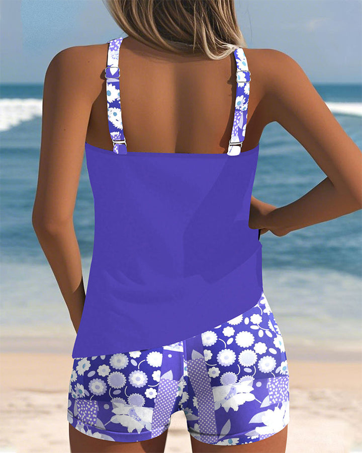 SABRINA | Two-Piece Swimsuit with Comfortable Fit and Floral Beach Style
