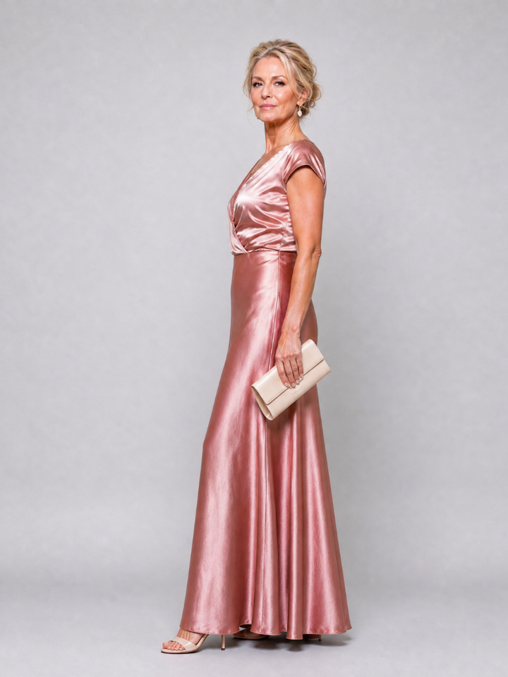 SAMOUSE | WRAP MAXI DRESS FOR WOMEN