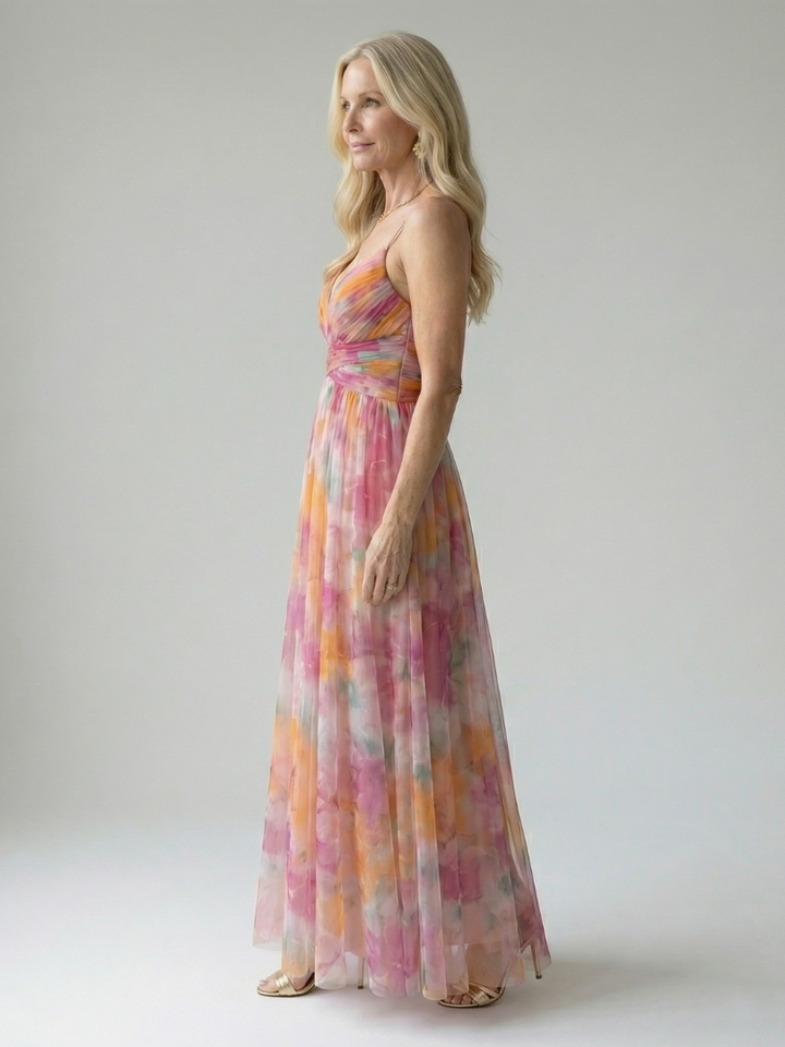 ISEL | WRAP MAXI DRESS FOR WOMEN