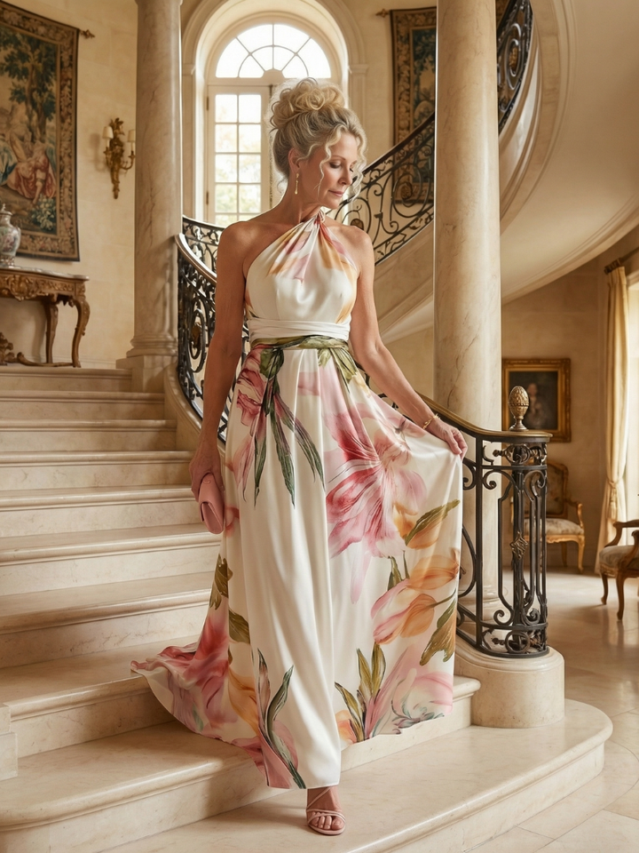 AMIEL | LIGHTWEIGHT MAXI DRESS FOR WOMEN