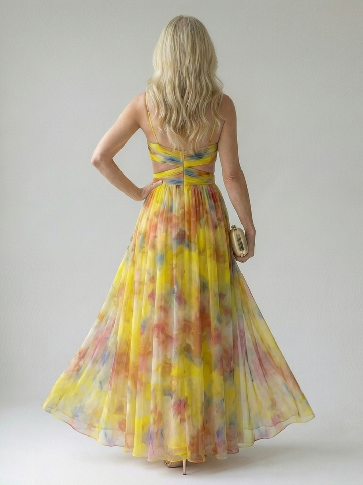 ISEL | WRAP MAXI DRESS FOR WOMEN