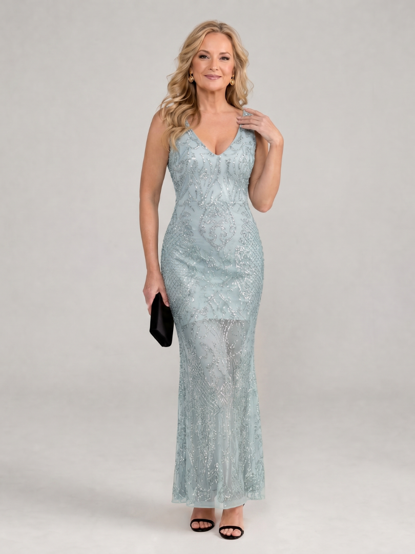 SIREA | SEQUIN MIDI DRESS FOR WOMEN